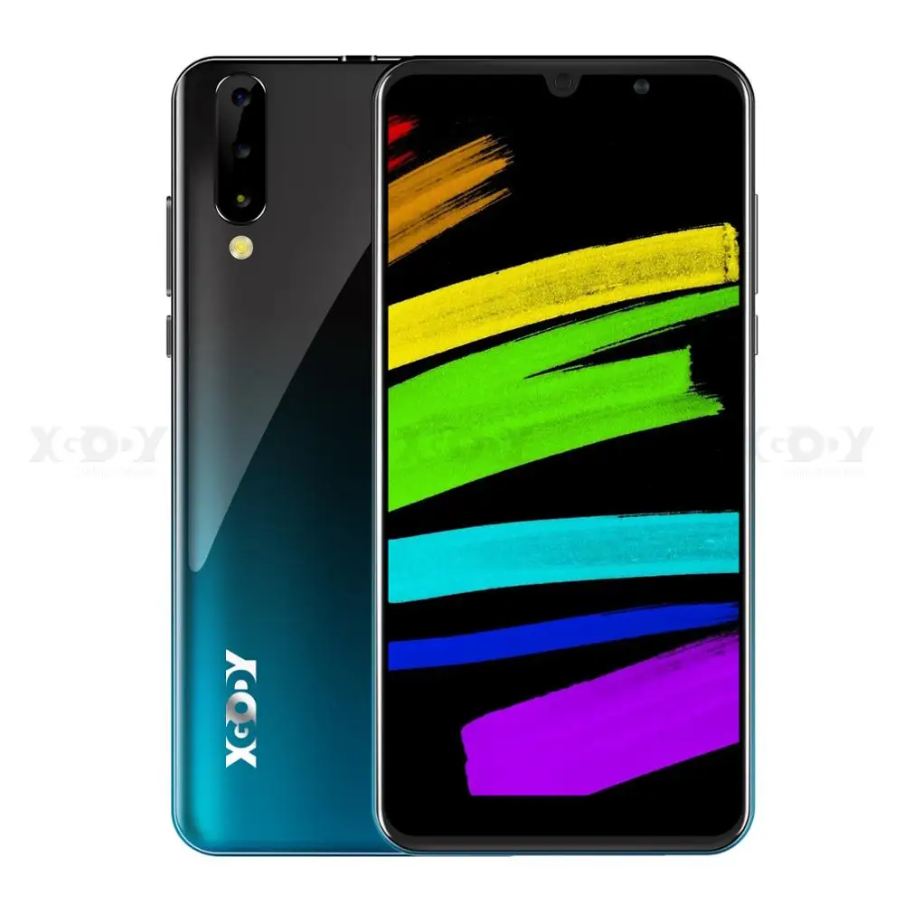  Xgody P30 Mobile Phone Android 9.0 5.99inch 2GB RAM 16GB ROM MT6580M Quad Core Dual Camera 3G Smart