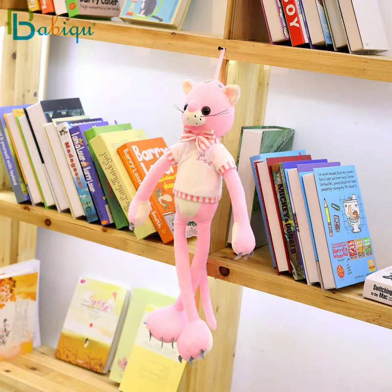 Babiqu 1 шт. 60 см Kawaii розовый Кот плюшевые игрушки мягкие милые длинные ноги кошка куклы для детей прекрасный успокаивающий игрушка Рождественский подарок