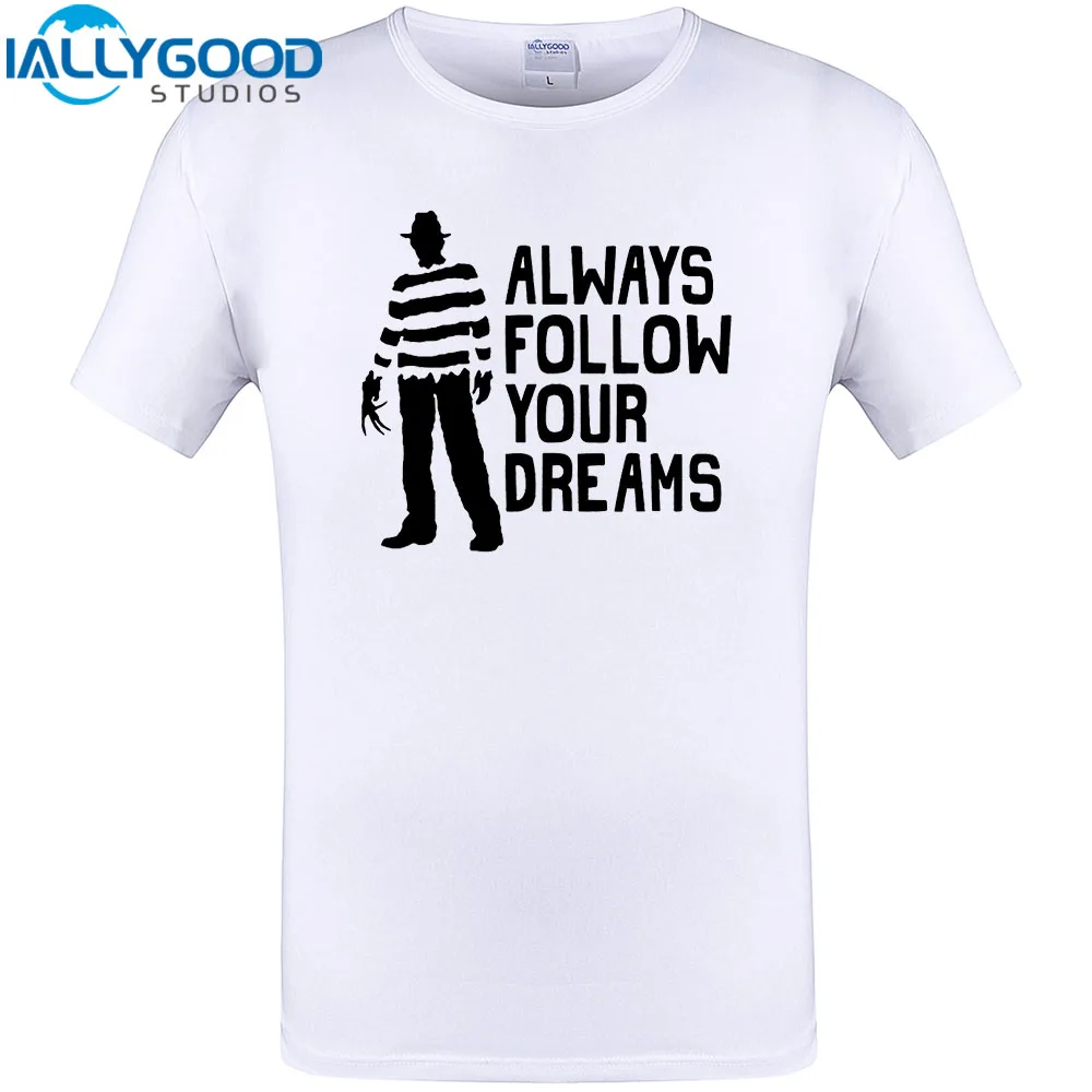 Always Follow Your Dreams T Shirt Cool Design Dancer Printed Tops New
