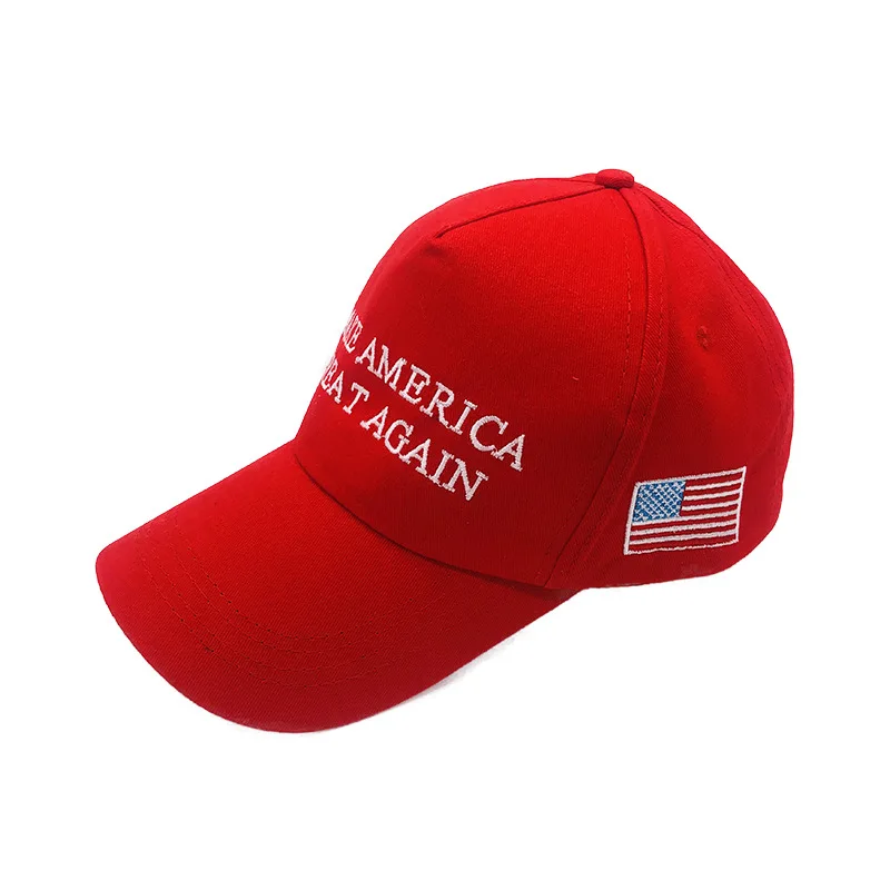 

2020 Donald Trump Red Hat Re-Election Keep America Great Embroidery USA Flag MAGA New Cap Cotton Baseball Hat cap