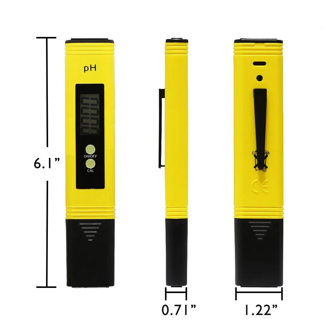

Protable LCD Digital PH Meter Tester Pen Range 0.0-14.0pH Accuracy 0.1 for Aquarium Pool Water automatic calibration