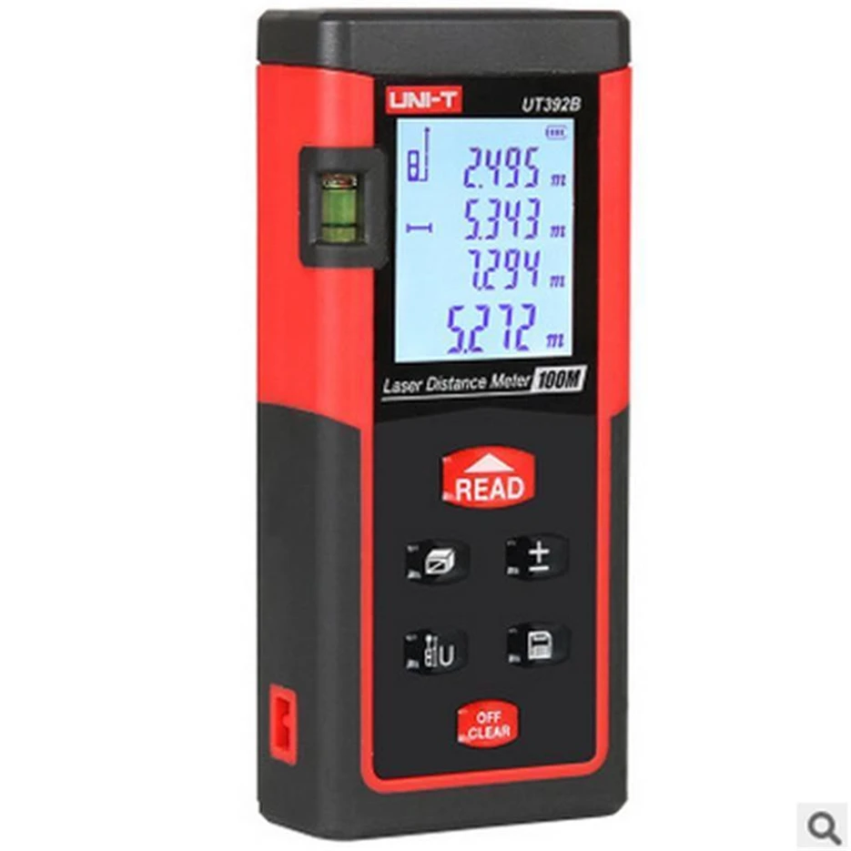 

UNI-T UT392B Laser Distance Meters 100 m Range Area Volume Add Subtract Continuous Measurement Rangefinder