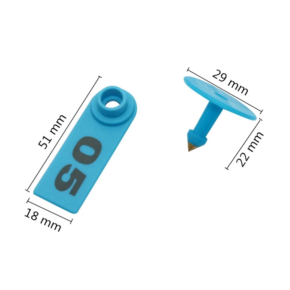No.01-30 Овцы уха бирки знаки со словом ухо лазерного ввода медные головы серьги фермы животных идентификационная карта