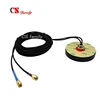 Water proof IP67-class combo antenna for LTE UMTS GSM GPS GLONASS 3 IN 1 ANTENNA 5m cables for cellular, and GPS connection ► Photo 2/6
