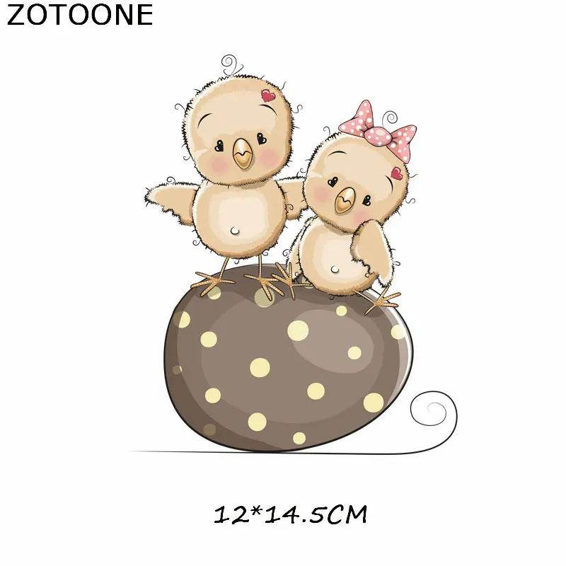 Термоаппликации ZOTOONE с милыми животными высококачественные полосатые наклейки