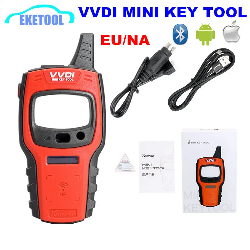 

Xhorse VVDI MINI KEY TOOL Smart Version Works iOS/Android EU/NA Version Remote Key Programmer Better Than VVDI Key Tool Original