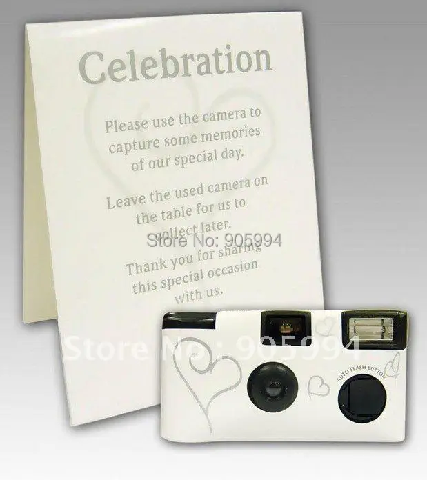 NEW Arrival! Disposable Wedding Camera, flash built in, wholesale