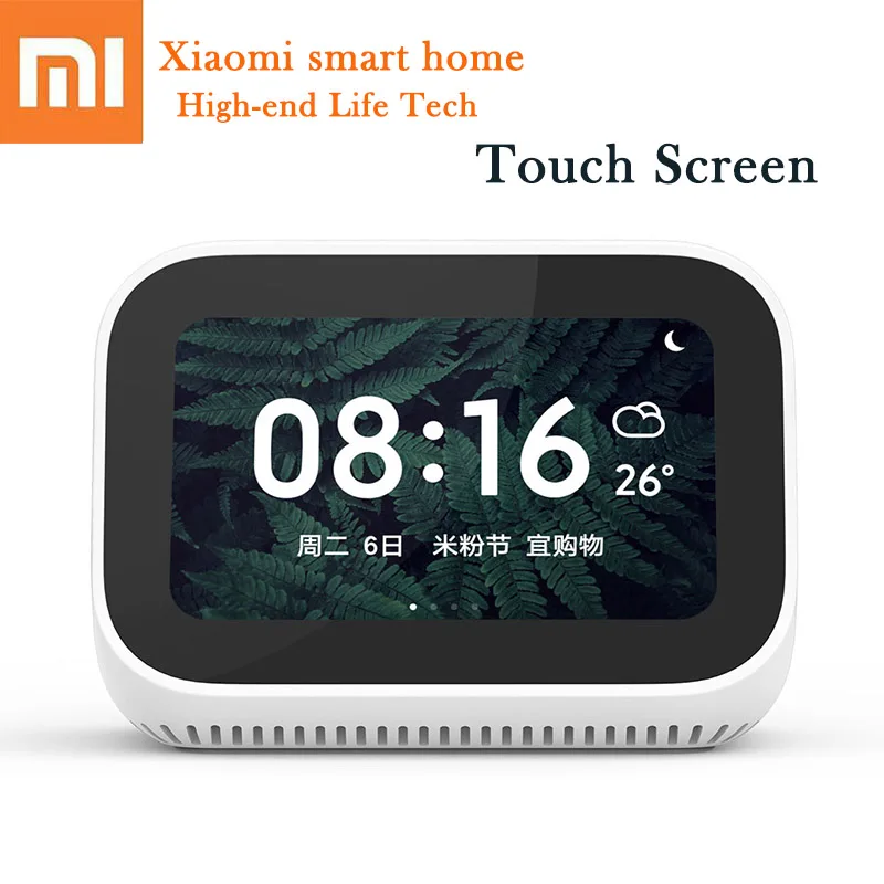 2236.13 руб. 36% СКИДКА|Xiaomi AI сенсорный экран динамик Bluetooth 5,0 голосовой вызов 3,97 дюймовый цифровой дисплей Будильник WiFi смарт подключение умный дом-in Умный пульт управления from Бытовая электроника on Aliexpress.com | Alibaba Group