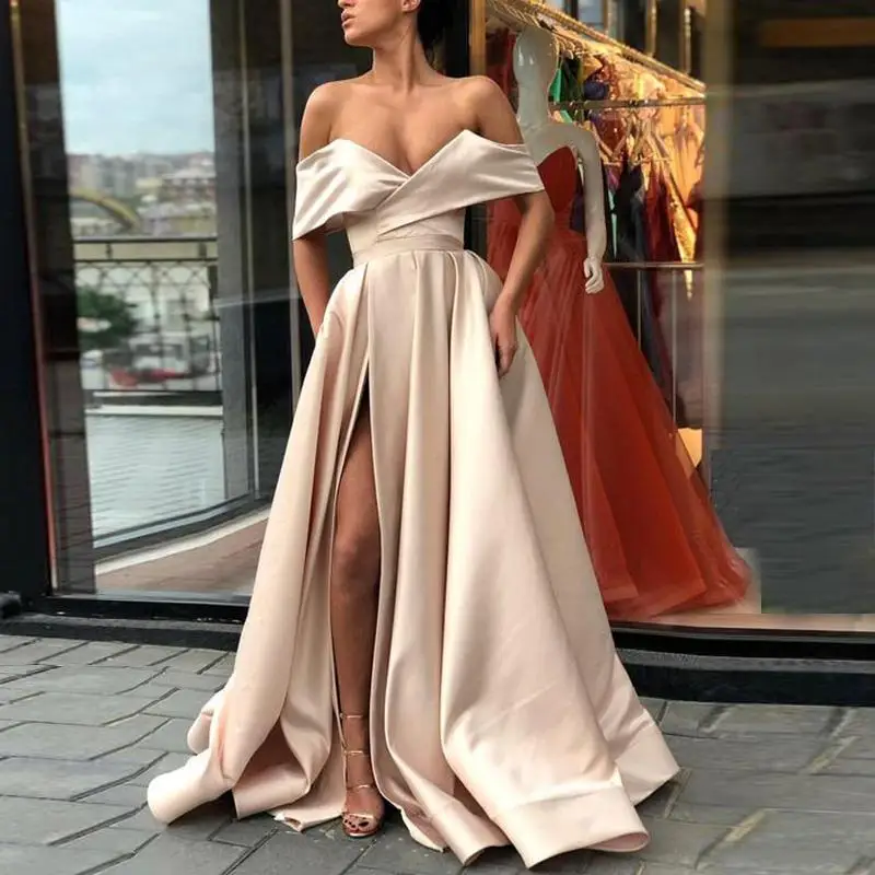 formal champagne evening gowns
