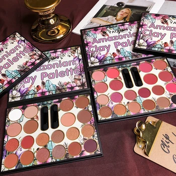 

New 20 Colors Makeup Eyeshadow Palette Shimmer Matte Glitter EyeShadow Pallete Smoky Pigment Nude Makeup Palette Cosmetic Kits