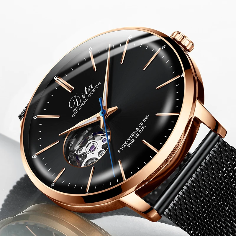 

2020 tourbillon automatic mechanical stainless steel relojes de mujer dw man wrist hand bracelet watch
