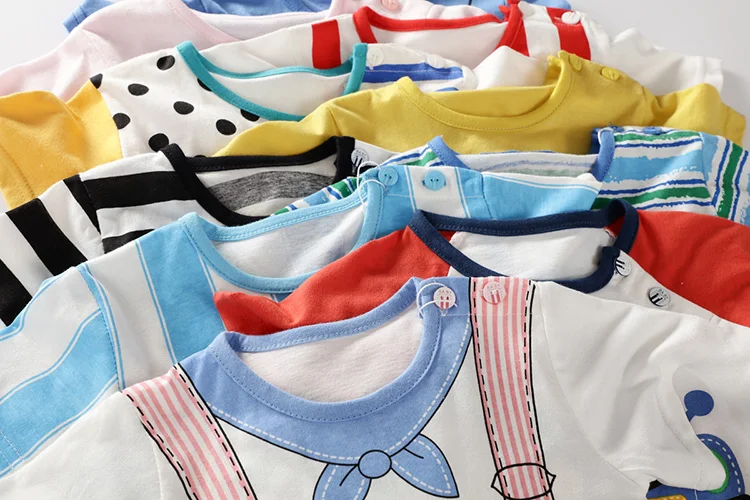 2022 Baby Clothing New Summer Baby Clothes Sets For Boys & Girls Cotton Cartoon Baby Sets 0-4Y Little Child Clothes 2PCS baby clothes set gift