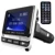 Trasmettitore FM, Trasmettitore Auto Lettore MP3 A mano Libera Chiamata Radio Adattatore Audio Trasmettitore Bluetooth Car Kit, caricatore USB, TF C
