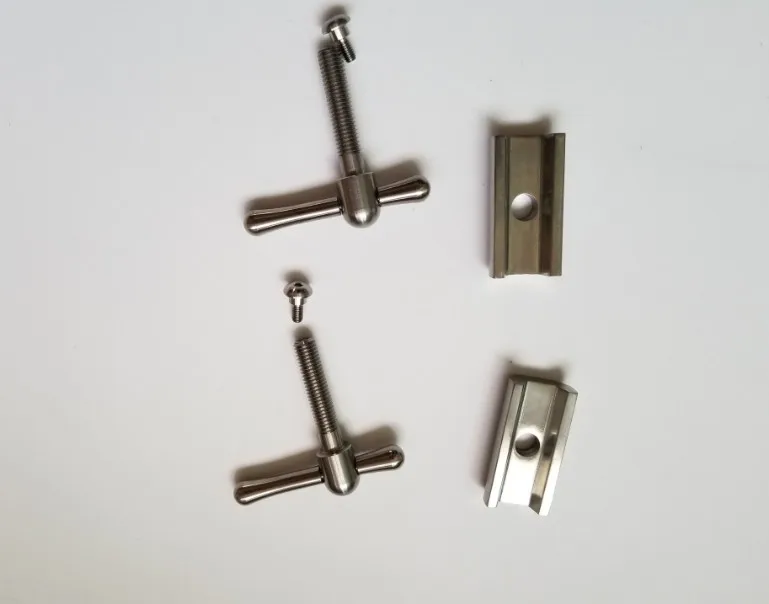 Perfect Titanium Bicycle Hinge Clamps and Hinge Levers(limit nut) For Brompton BMX Bike Frame Quick Release C Buckle Magnet Cycling Part 1