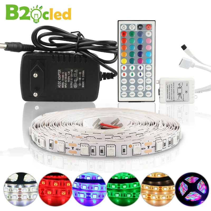 Светодиодные ленты 5050 2835 DC12V SMD 44 Ключ для удаленного LED водонепроницаемый ip44 IP65