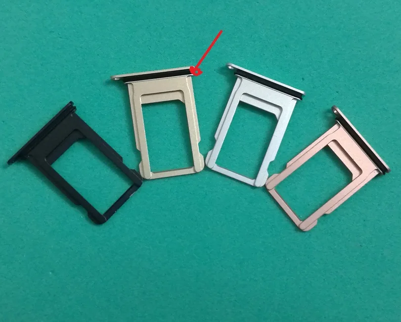 Sostituzione Dello Slot Del Supporto Della Scheda SIM 2X Singolo Compatibile Con IPhone 14 Pro/iPhone 14 Pro Max Plus Nero - Foto 7