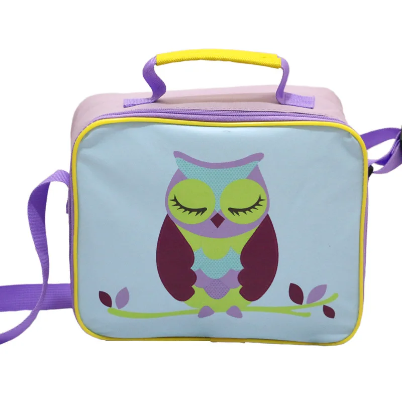 light purple lunch bag