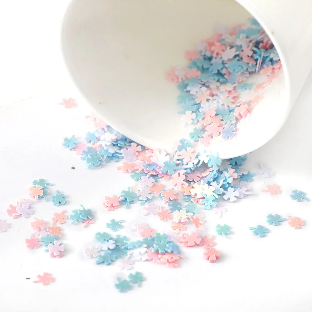 14g Colorful Star Snowflake Mix Style Loose Sequins Glitter Paillettes For Nail Art Manicure/Wedding Decoration