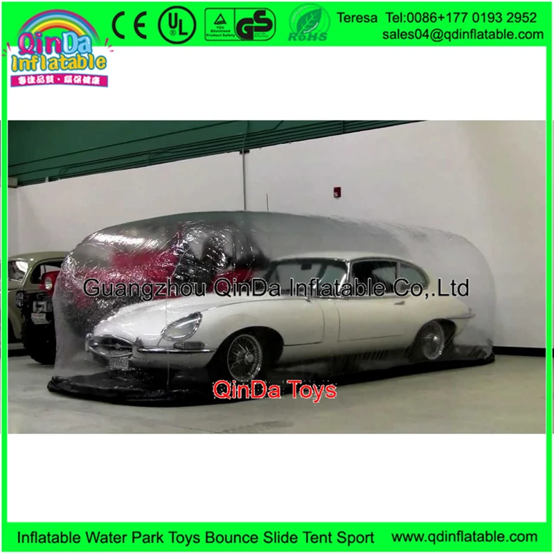 

Customeized Exhibition Use Tent Inflatable Show Tent Bike Showcase Viewable Inflatable Car Garage Waterproof Tent