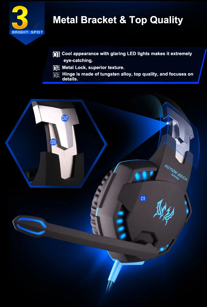 Vibration Function Professional Gaming Headphone 14