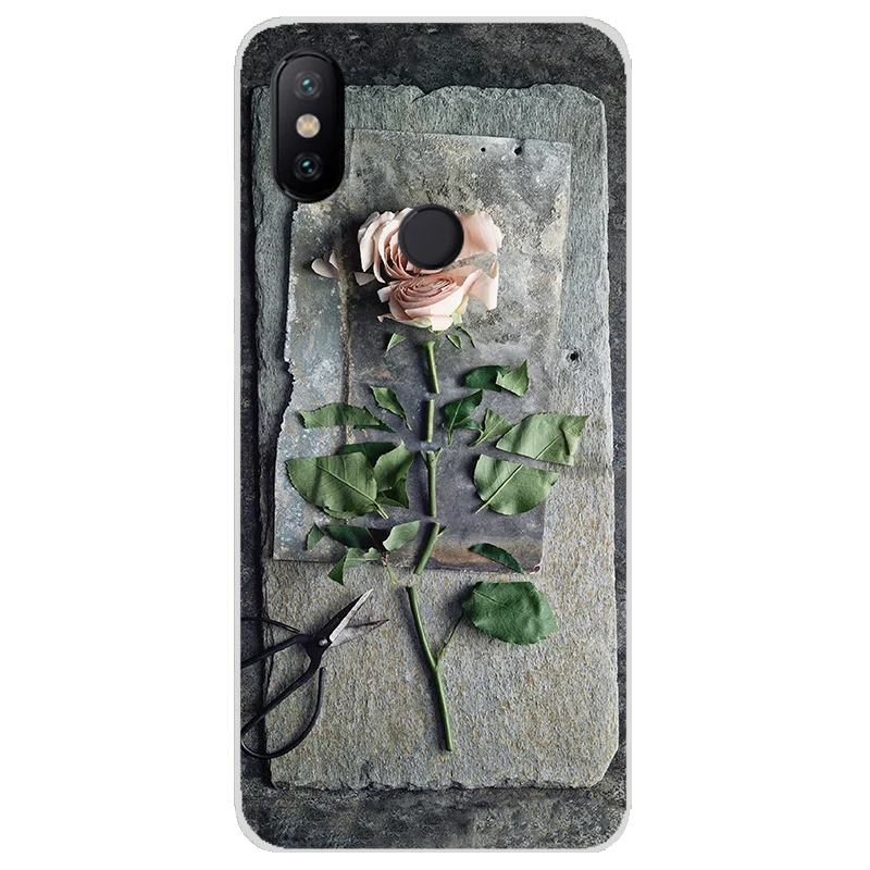 3D Cute Design For Xiaomi mi 6x case cover,20 patterns dog cat for Xiaomi mi 6x phone cases silicone BiNFUL 31