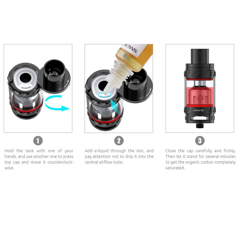 Электронные сигареты Атомайзеры оригинальный SMOK TFV12 атомайзер боксмод бак