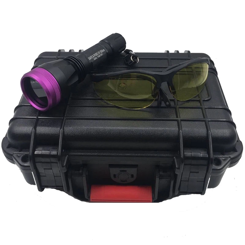 

LED-12UA Flashlight Fluorescent Detection Lamp Flaw Detector Portable Electronic Flaw Detection 365-370nm Wavelength