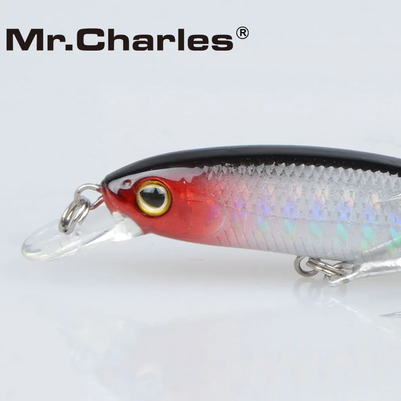 Mr. Charles CMC030 рыболовные приманки 70 мм/5,2 г 0-0,5 м Suspending Minnow жесткие воблеры Crankbait пластиковые приманки Pesca Isca