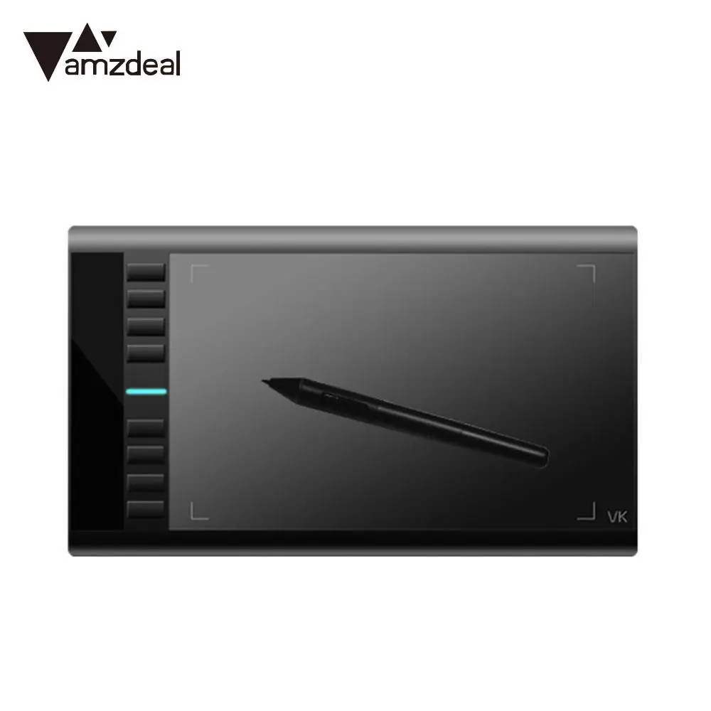 

AMZDEAL Ultra Thin Digital Plate Intelligent Writing Tablet Screen 10X6 Inches Digital Drawing Pad with Rechargeable Pen