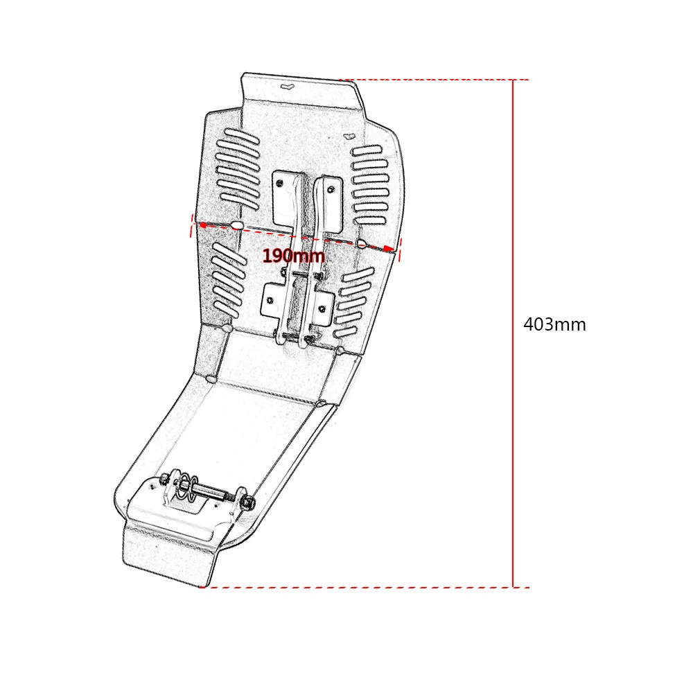 Мотоциклетная алюминиевая защита двигателя Glide Skid Bash Plate протектор для KTM 1050 1090 1290 Super ADV Adventure R