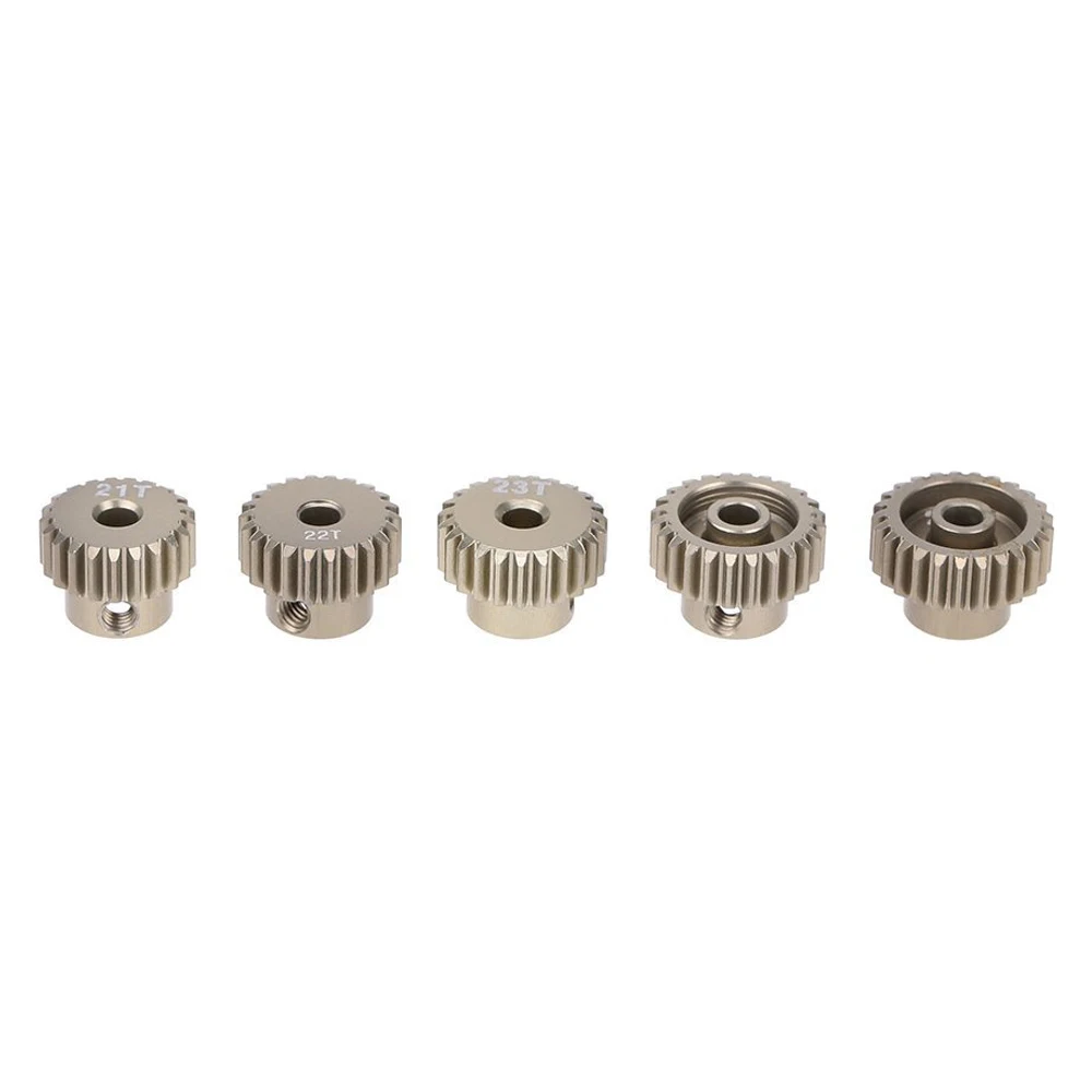 

48DP 21T 22T 23T 24T 25T Pinion Motor Gear Combo Set for 1/10 RC Car Brushed Brushless Motor