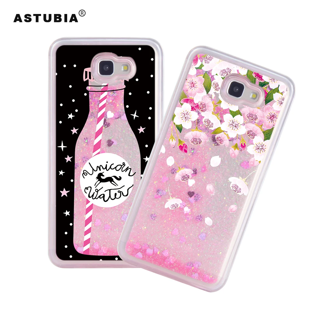 ASTUBIA Luxury Liquid For Samsung J7 Prime Case On7 2016 Glitter