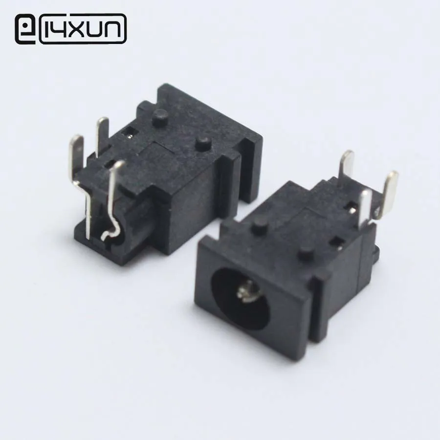 

5PCS 5.2*1.65mm DC Power jack Switch Connector 5.2mm*1.65mm 0.5A 30V 3Pin DIP Audio Panel Mounting Socket for TV LCP PC ect