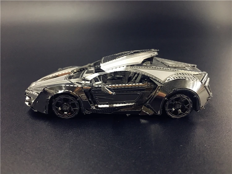 MMZ модель NANYUAN 3D металлическая модель набор гиперспорт гоночный автомобиль Сборная модель DIY 3D лазерная резка модель головоломка игрушки для взрослых
