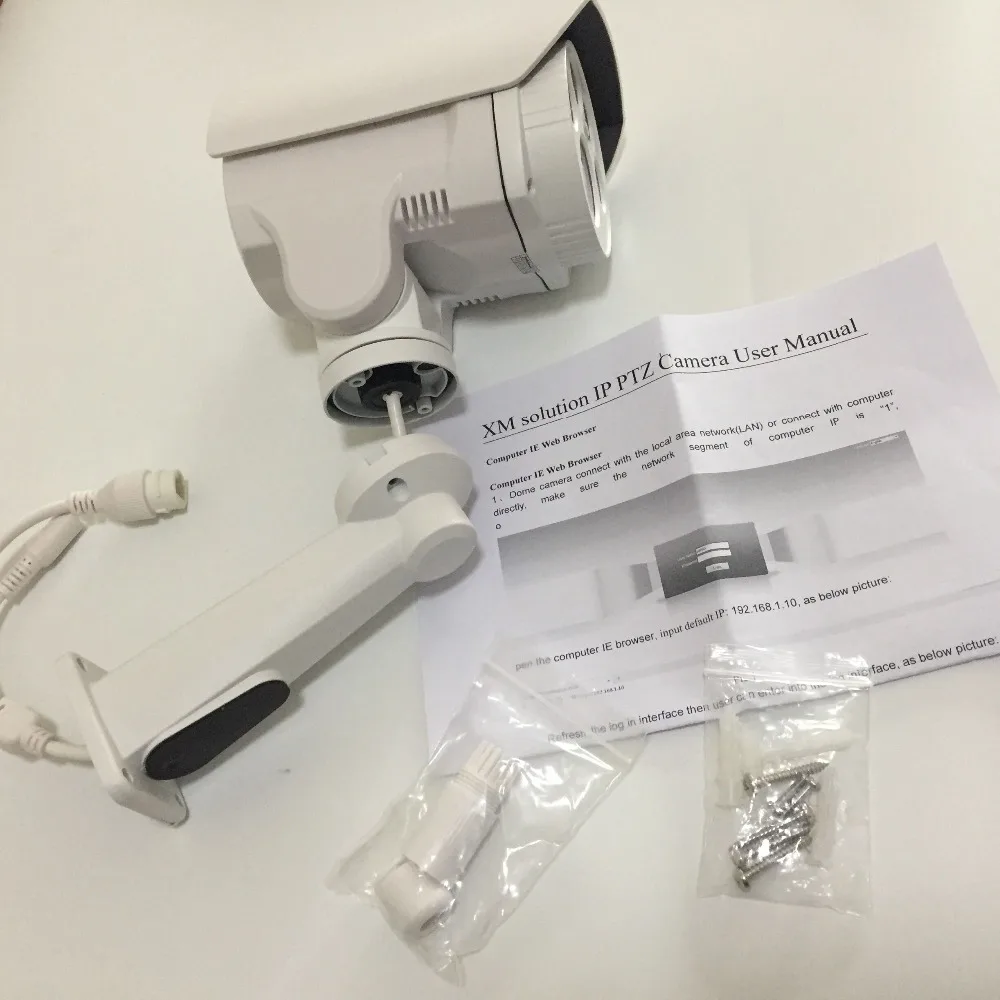 3.0MP 10X Motorized Auto Zoom 5-50mm Varifocal IP Camera POE 2.0MP HD ONVIF Outdoor PTZ P2P IP Camera For CCTV NVR Cam System