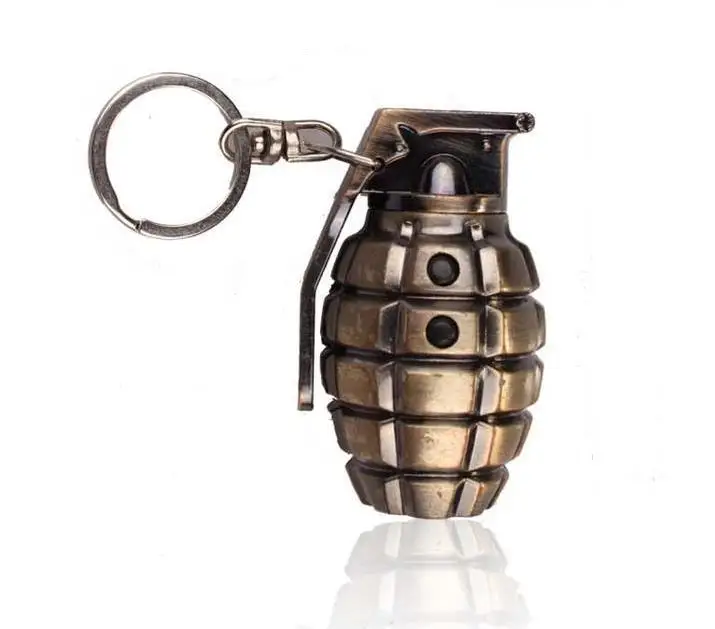

Simulation Grenade Of Laser Keychain LED Lighting Mini Flashlight