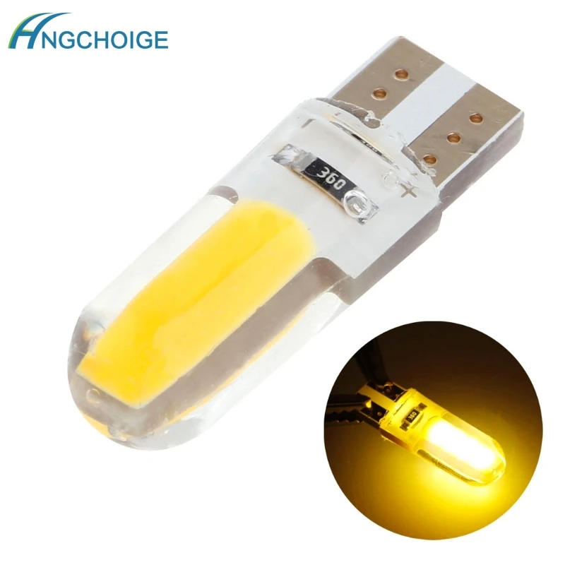 1x теплый белый T10 194 168 W5W 20 SMD диоксид кремния супер яркая автомобильная