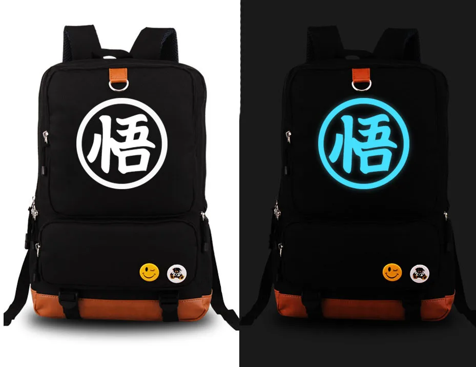 

Hot Anime Dragonball Z Son Goku Cosplay Backpack Dragon ball Kakarotto Canvas Student Schoolbag Unisex Travel Bags 5 styles