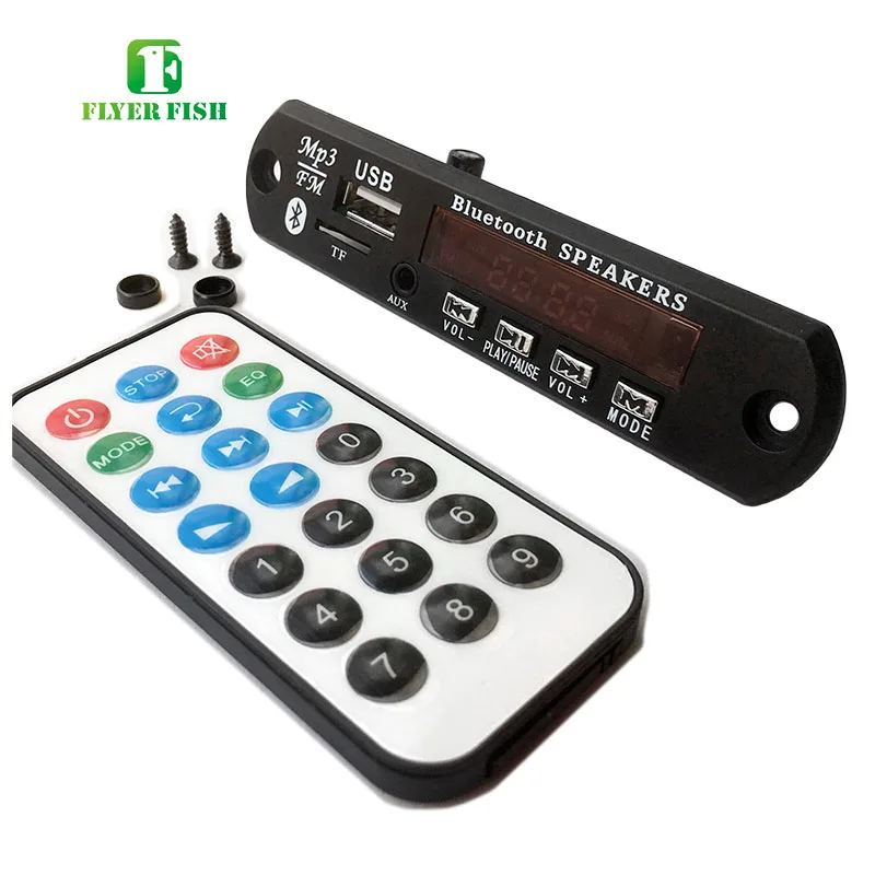 DIY Bluetooth MP3 модуль декодирования Беспроводной Автомобильный USB плеер слот карты