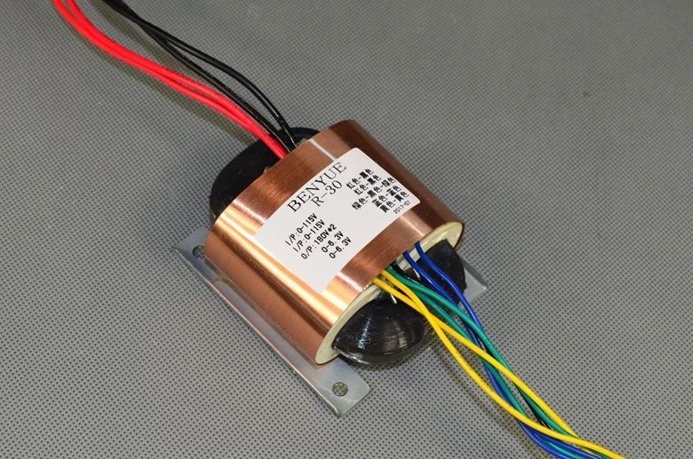 40W Audio R-Core Copper Transformer 180V-0-180V 0-6.3V 0-6.3V for Tube Preamp 40W Audio R-Core Copper Transformer 180V-0-180V 0-6.3V 0-6.3V for Tube Preamp