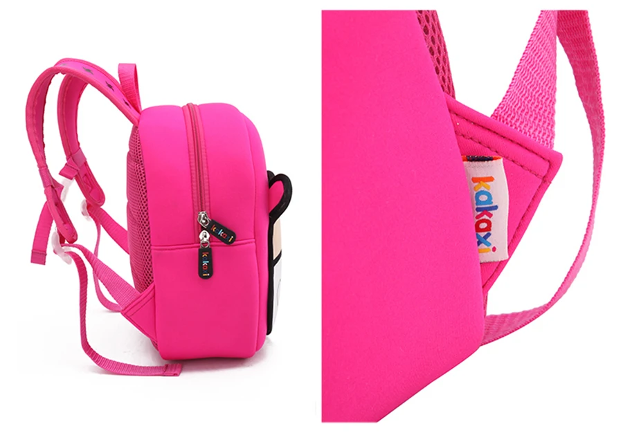 JKBW 3D Cartoon Backpacks Cute Cow Animals Shape Waterproof Neoprene School Bags for 2-8 Years Old Girls Boys Toddler Backpack (9)
