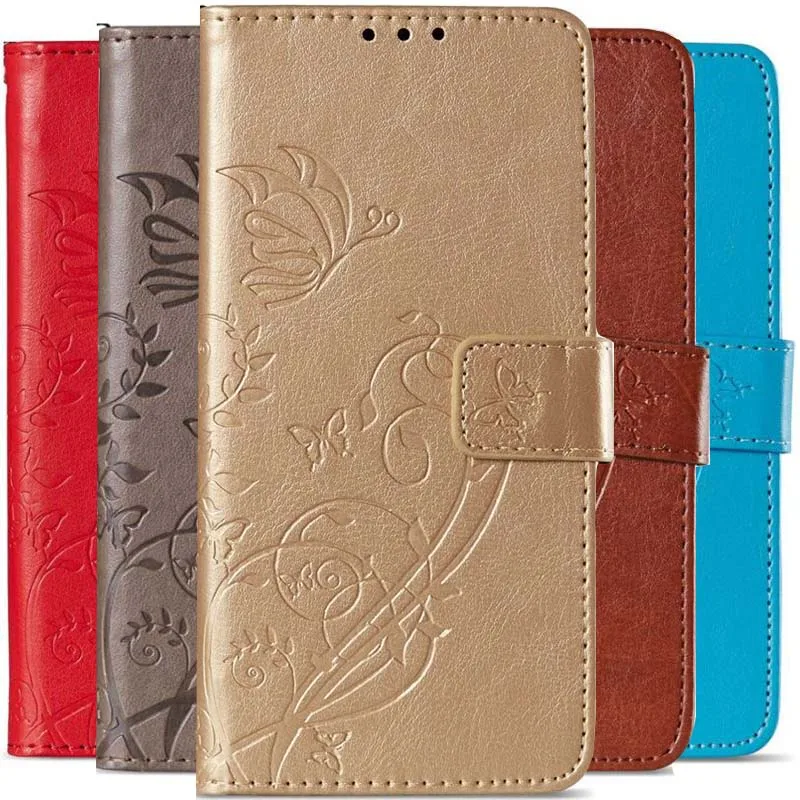 

For Samsung Galaxy Note 9 8 S9 S8 A8 Plus 2018 S7 S6 Edge A3 A5 j3 j5 j7 2017 2016 2015 Leather Phone Case Butterfly Cover P03G