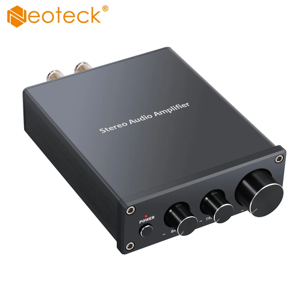 Neoteck 2 канальный стерео аудио усилитель мини Hi Fi Класс D Интегрированный цифровой