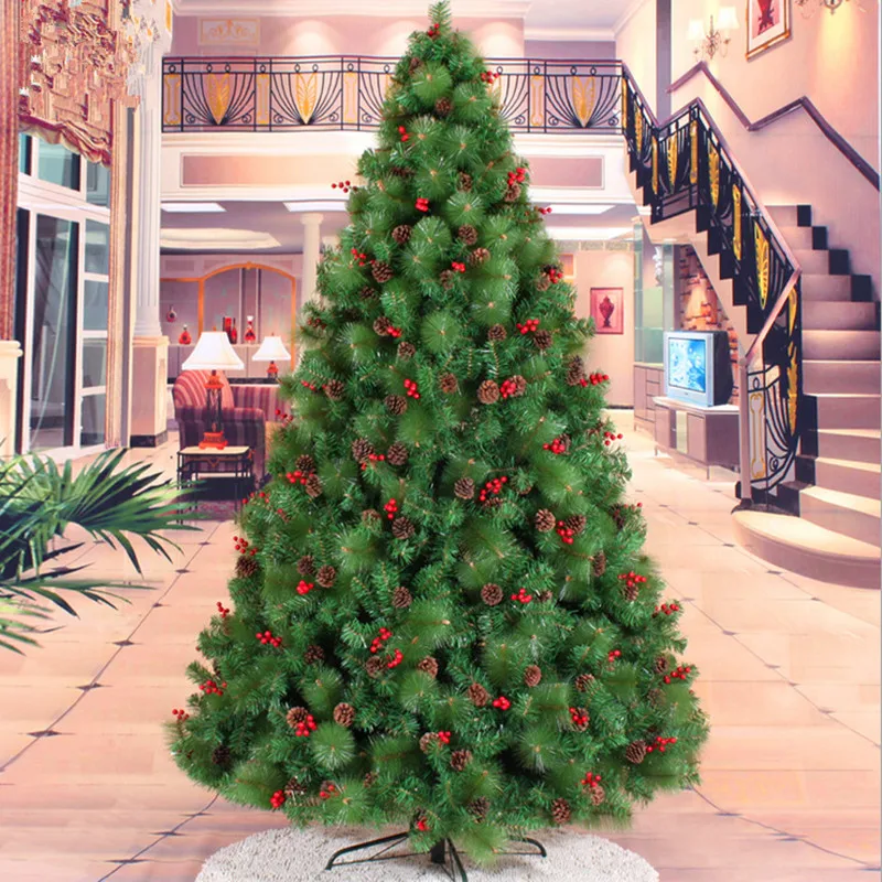 christmas new year preferred 240cm 24m small red berries mixed pine cones christmas tree pine needles decoration in christmas from home garden on - Red Berry Christmas Tree Decorations christmas new year preferred 240cm 24m small red berries mixed pine cones christmas tree pine needles decoration in christmas from home garden on - Red Berry Christmas Tree Decorations