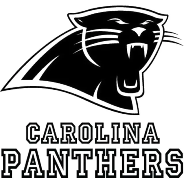 16 1cm 15 2cm carolina panthers logo nfl decal vinyl car sticker car
