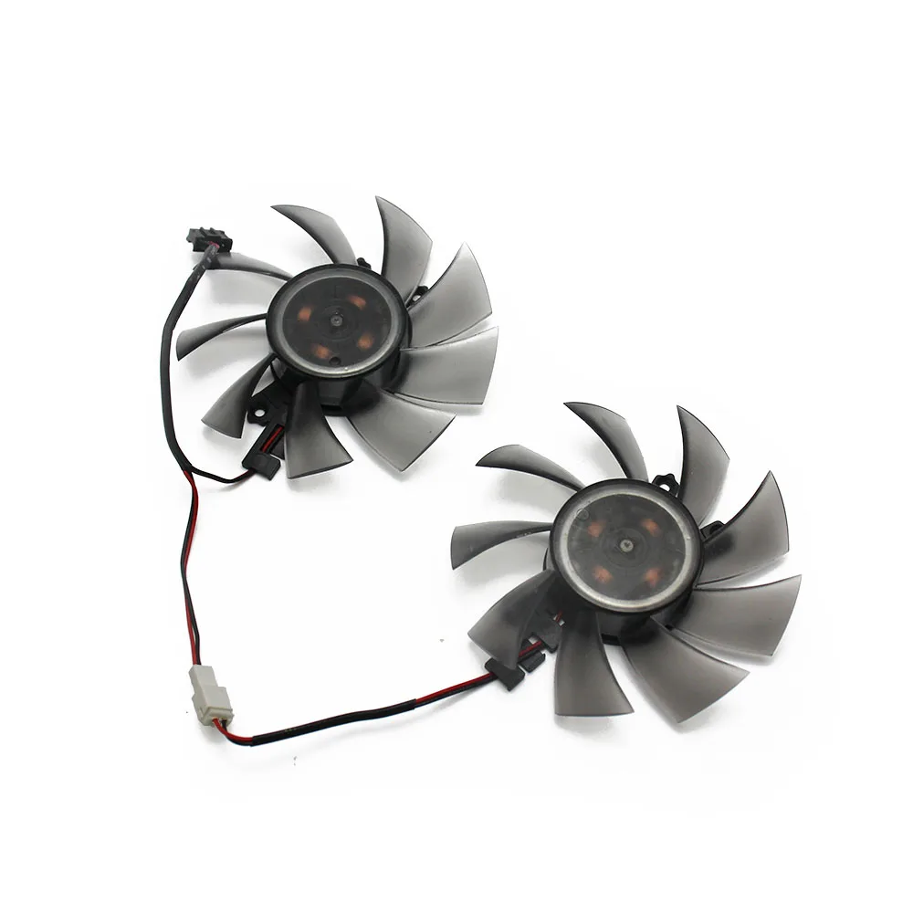 FD8015H12S 75 мм GTX1050 VGA вентилятор для видеокарты GALAX KFA2 GTX 1050Ti EXOC Вентилятор охлаждения