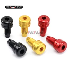 Для DUCATI Panigale 899/959/1199/1299 2012- пара мотоцикла ЧПУ Алюминий ручка бар заглушки Вилки руле