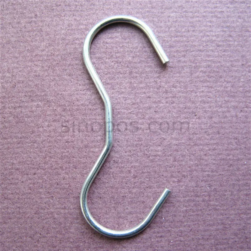 6/10/15cm Metal Display double Hook,secured /retail /pegboard display