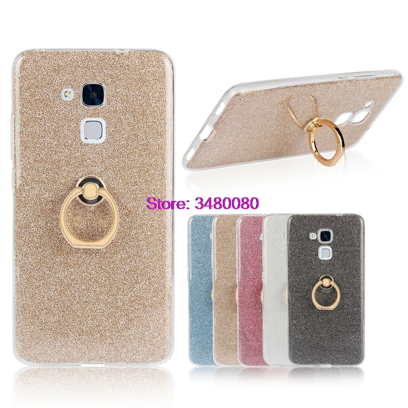 

Silver Blue Black Soft TPU Ring buckles Cases for Huawei Honor 5C NEM-L21 NEM-L51 Honor 7 Lite 7Lite NEM L21 L51 L31 Phone Cases