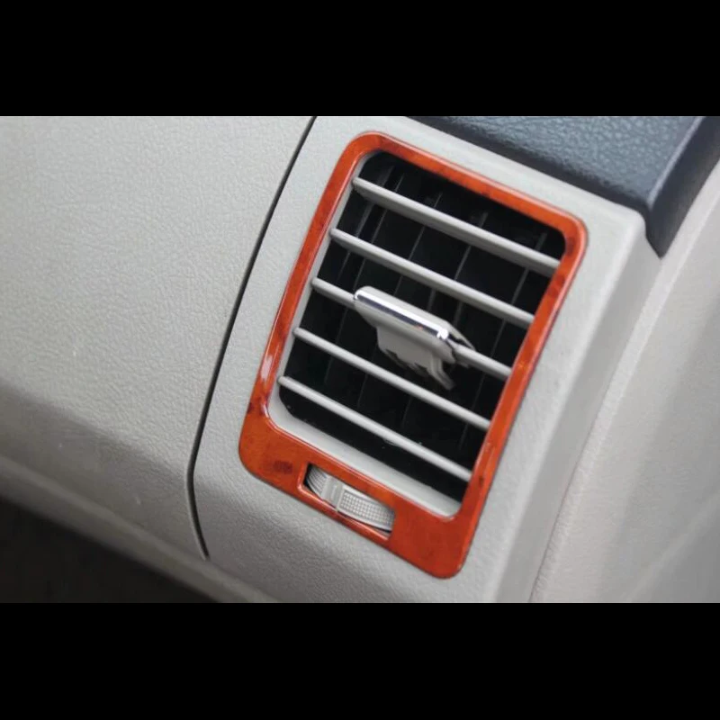 

For TOYOTA Corolla 2007-2013 2PCS ABS Car Front Air Conditioning Vent Cover Trim Car Styling